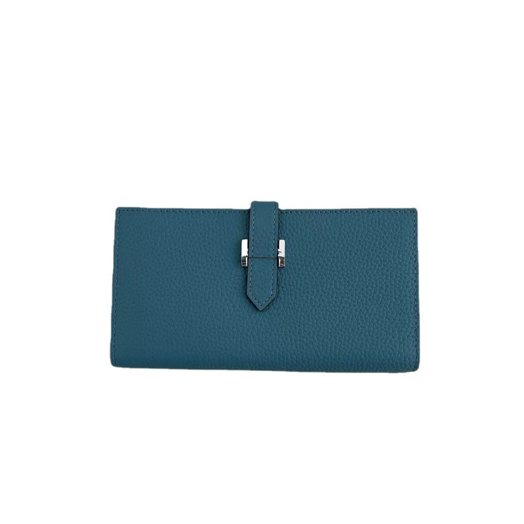 Women's Classic Beautiful Long Leather Clutch Ladies Wallets