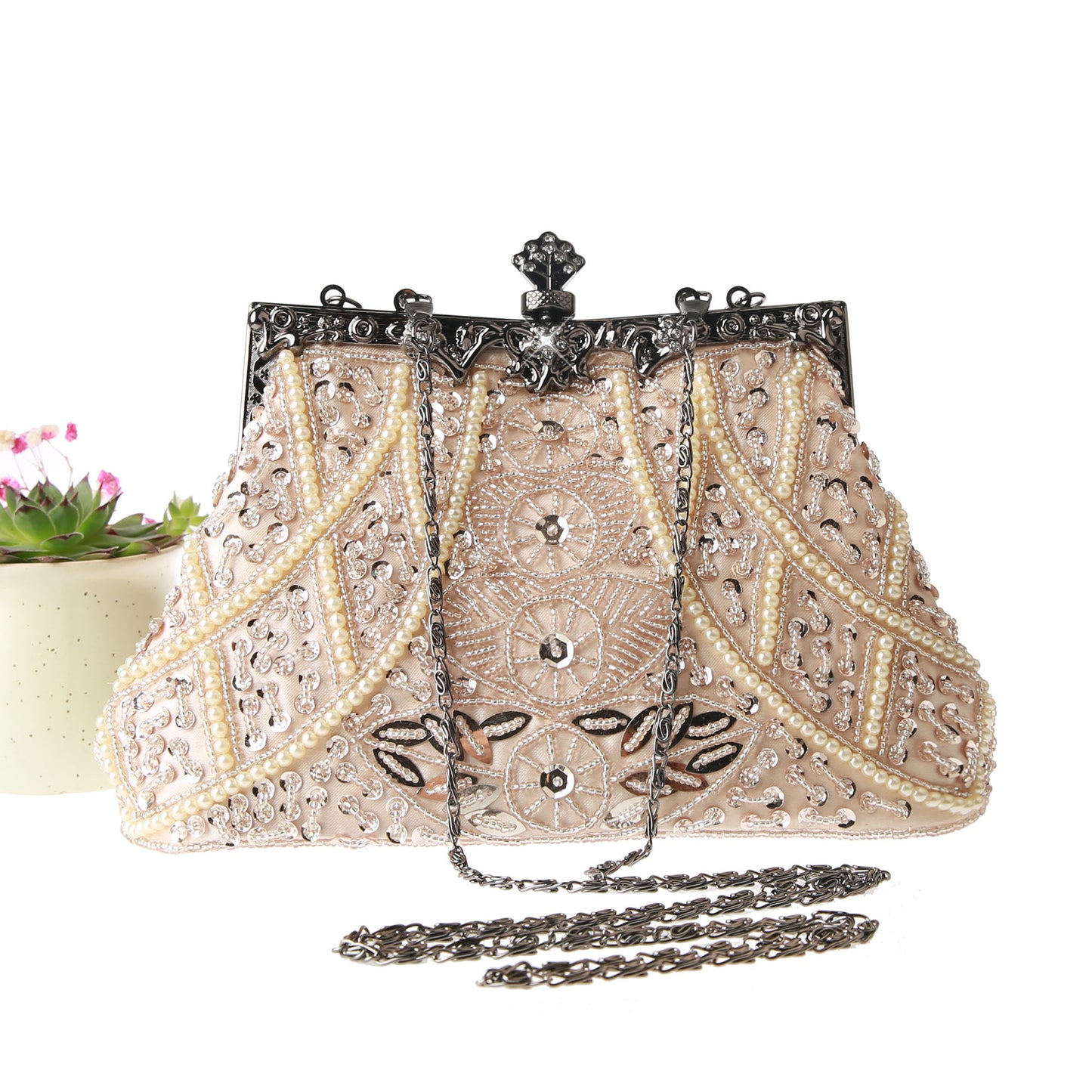 Boutique Handmade Dinner Bead Retro Dress Evening Bags