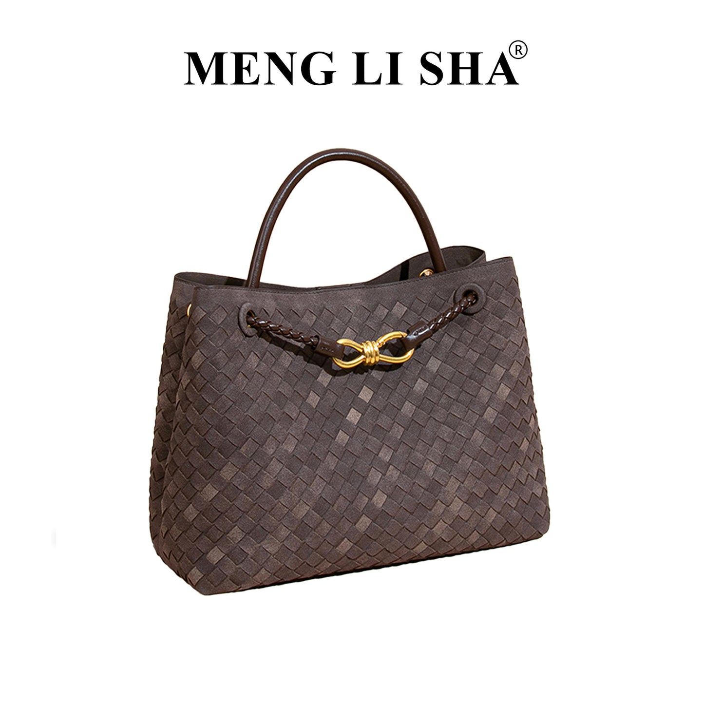 Women's Hand-woven Commuter Large Capacity Portable Handbags