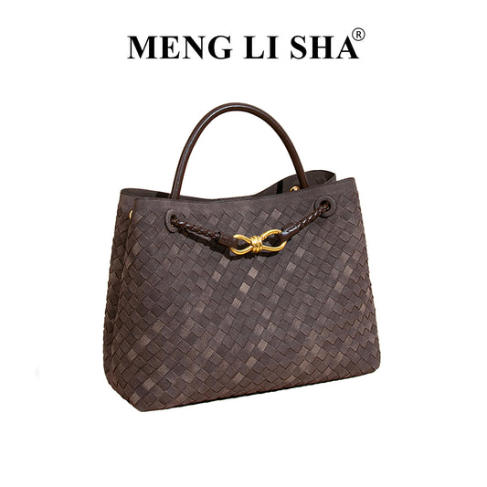 Women's Hand-woven Commuter Large Capacity Portable Handbags