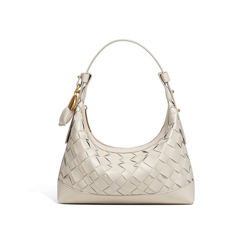 Women's High-grade Light Luxury Woven One Handbags