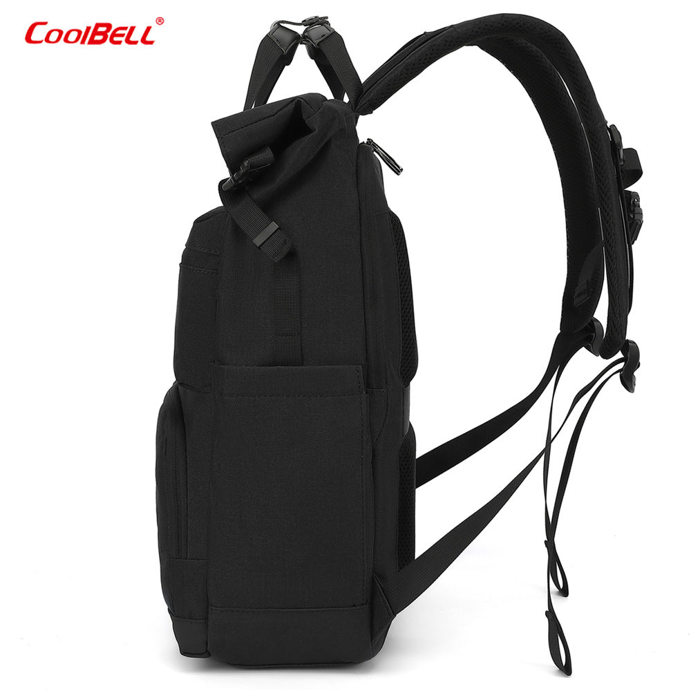 Fashionable Curved Edge Lightweight Large Capacity Waterproof Oxford Cloth Backpacks