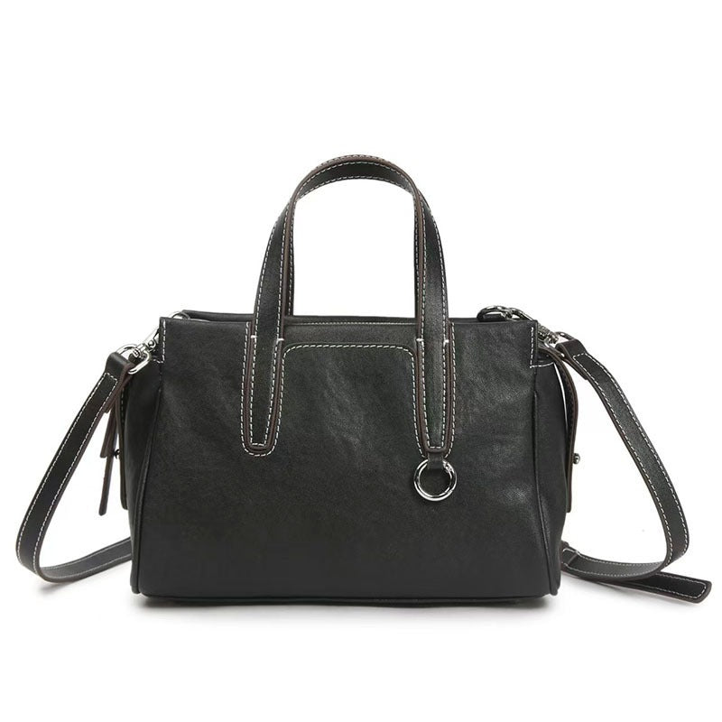 New Women's Genuine Leather Bowling Fashion Bags