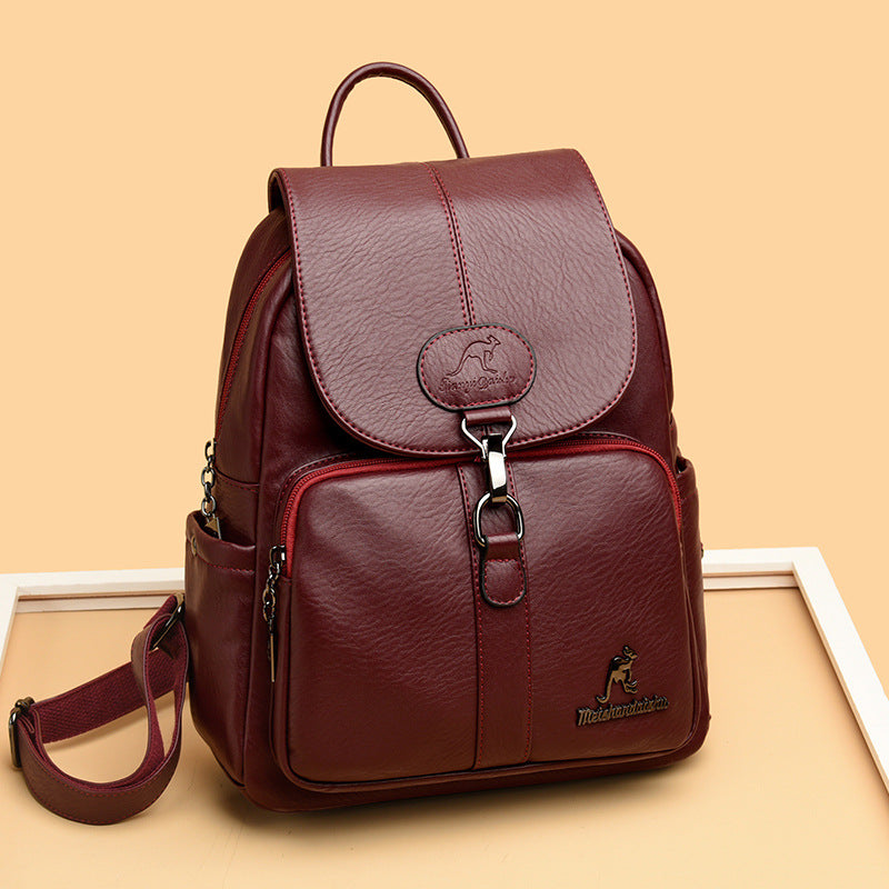 New Women's Vintage Fashion Trend Hook Backpacks