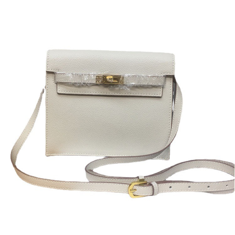 Women's Trendy Kelly Shoulders Genuine Leather Retro Shoulder Bags