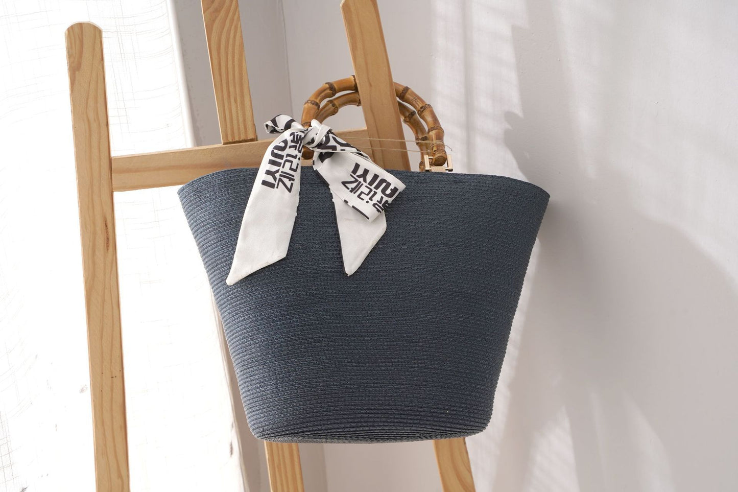 Slouchy Bamboo Wind Leisure Beach Vacation Shoulder Bags