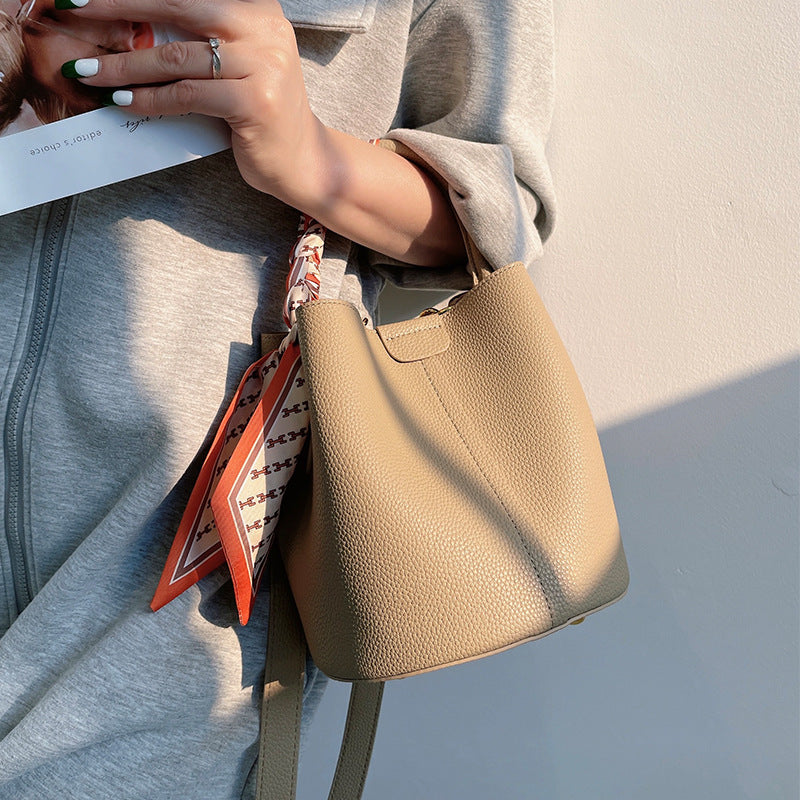 Women's Genuine Leather Niche High Sense Female Handbags