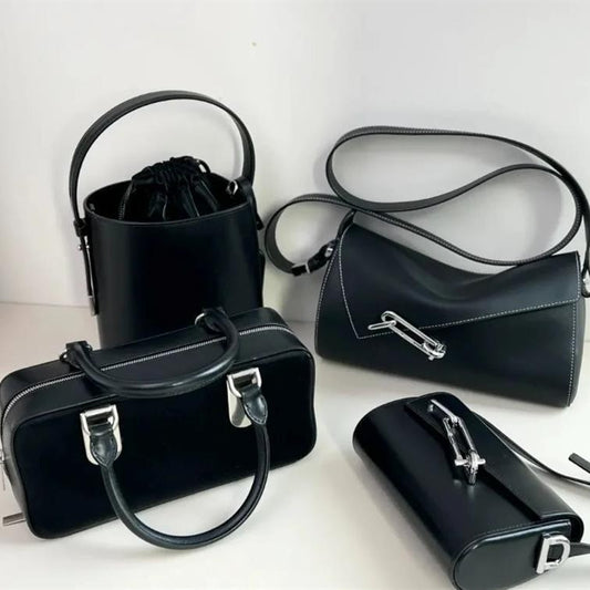 Women's & Men's & Box Color Minority Underarm Crossbody Bags