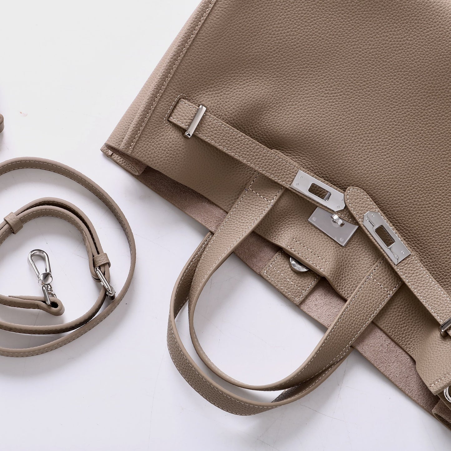 New Glamorous Commuter Kelly Large Leather Crossbody Bags