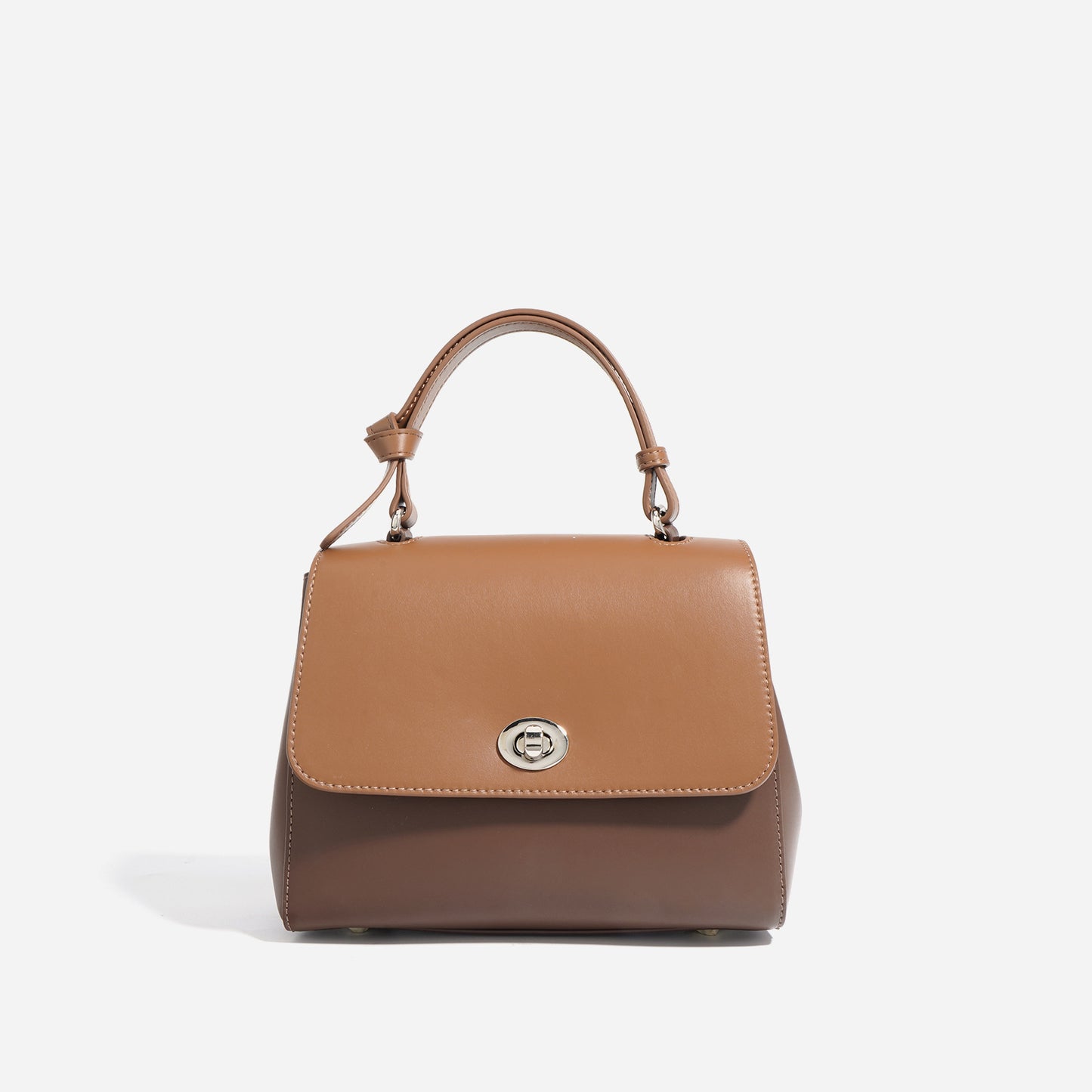 Color Cowhide Popular Texture Commuter Niche Shoulder Bags
