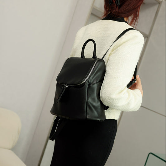 Women's Versatile Large Capacity Soft Leather Korean Bags