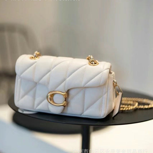Women's Diamond Plaid Stitching Underarm Dionysian Chain Shoulder Bags