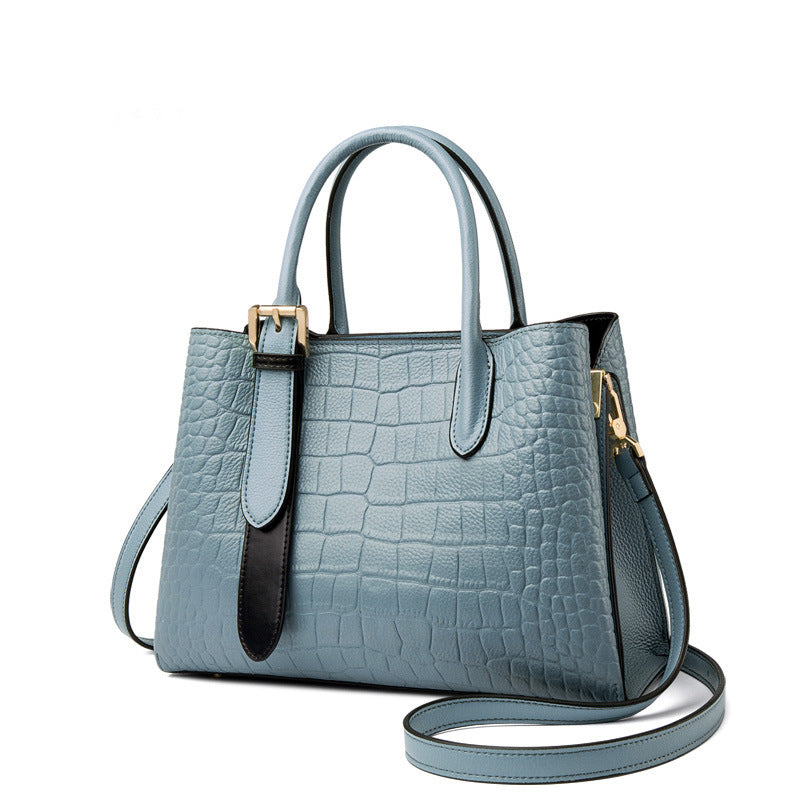 Women's Genuine Leather Fashion Commuter Retro Large Bags