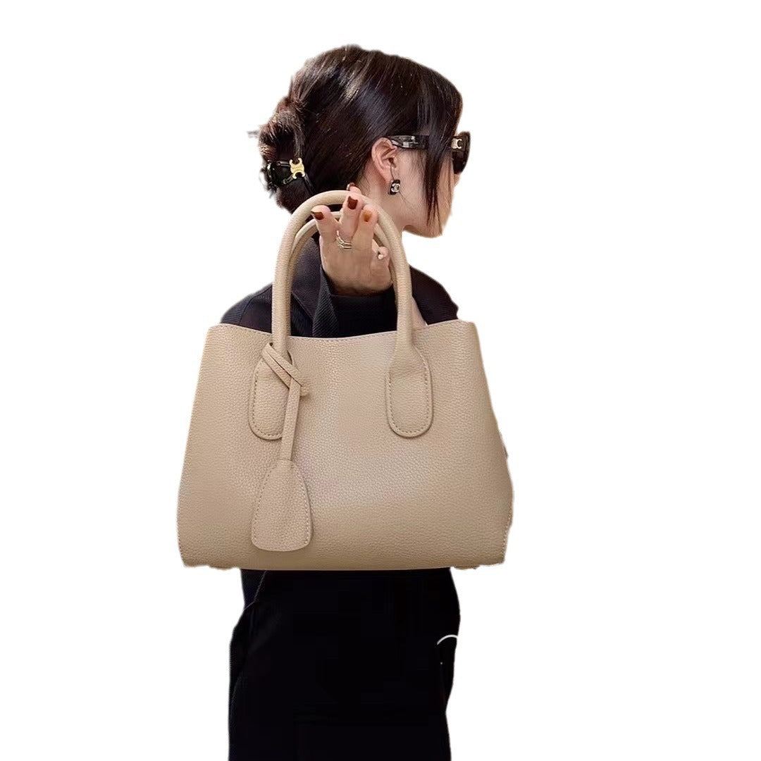 Women's Leather Versatile Cowhide Fashion Trendy Simple Handbags