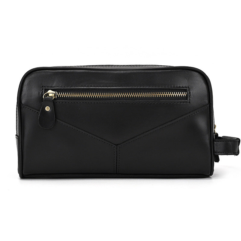 Men's Clutch Crazy Horse Vintage Neutral Wash Men's Handbags