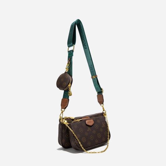 Presbyopic Series Large Capacity Poor Saddle Shoulder Bags