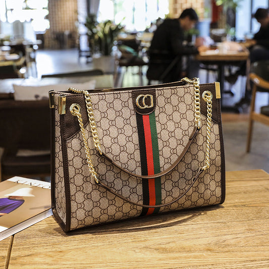 Women's Fashion Retro Large Capacity Portable High-grade Crossbody Bags