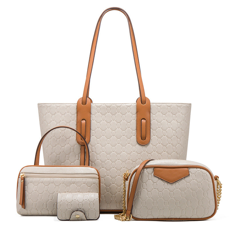 Cool Attractive Embossed Design Large Fashion Handbags