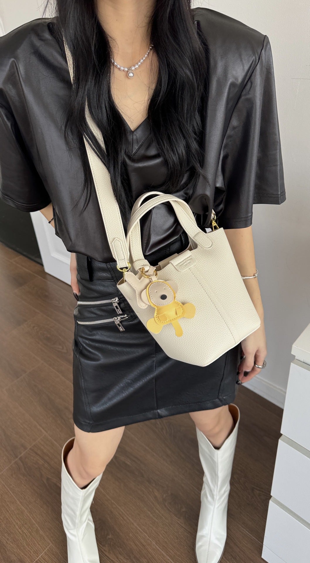 Elegant Women's Carrying Vegetable Basket Cross Shoulder Bags