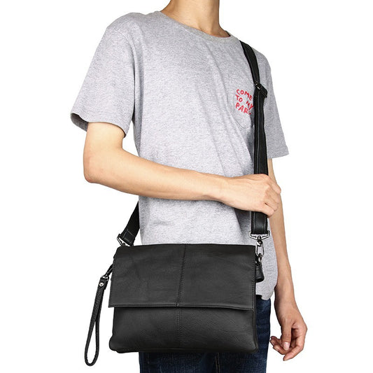 Men's Genuine Leather First Layer Cowhide Clutch Men's Handbags