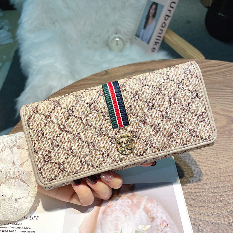 Women's Long Leather Large Capacity Fashion Ladies Wallets