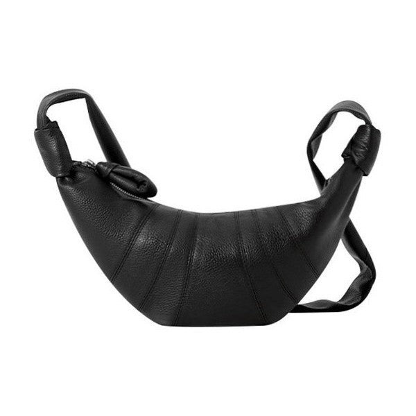 Women's Sheepskin Dumpling Genuine Leather Croissant Ode Shoulder Bags