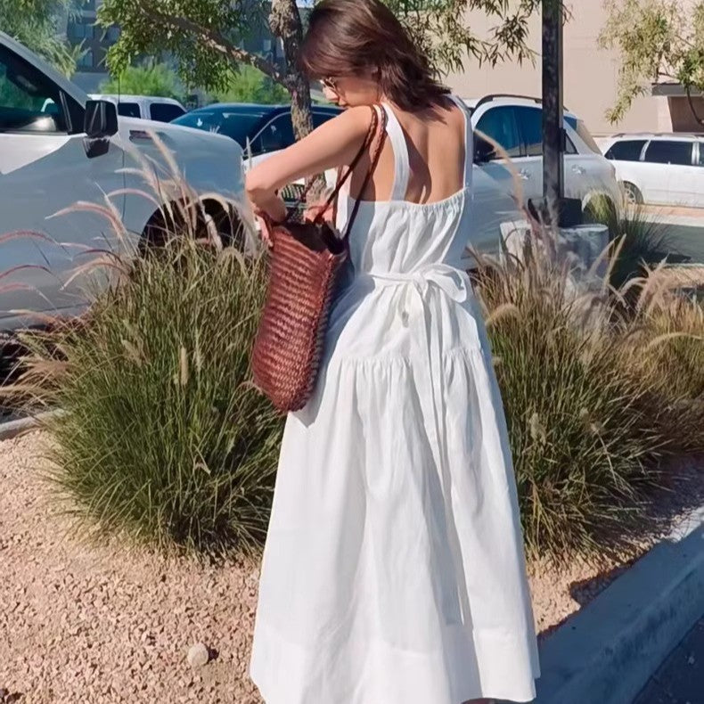 Women's French Cowhide Woven Summer Large Capacity Crossbody Bags