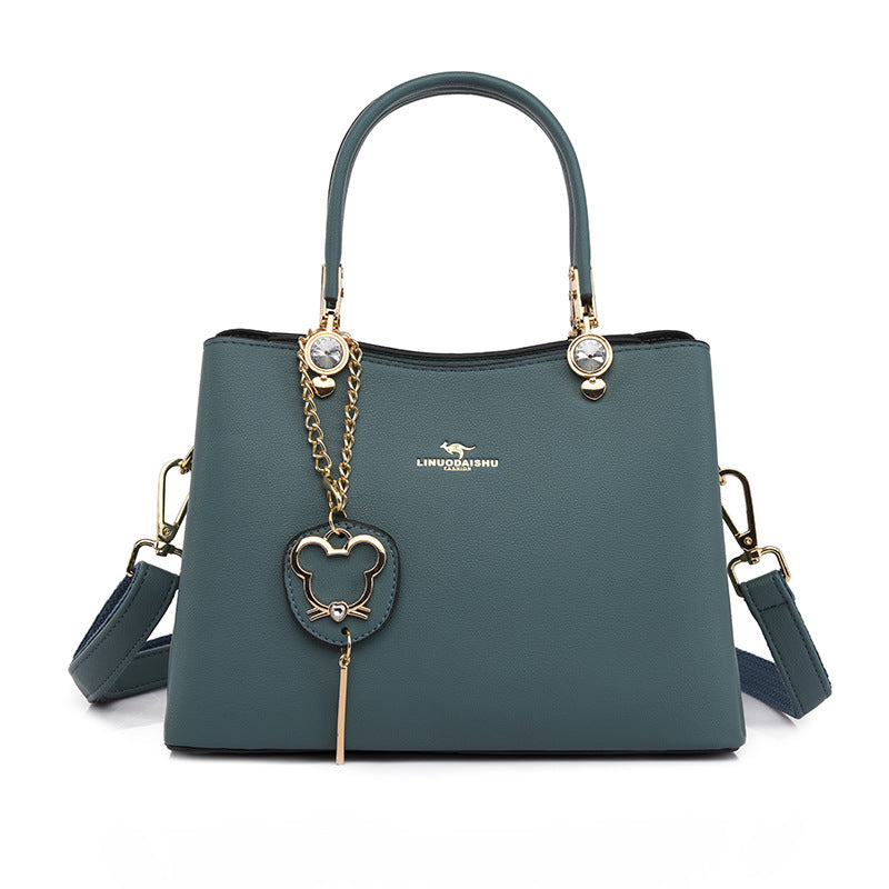 Women's Innovative Mother Soft Leather Elegant Handbags