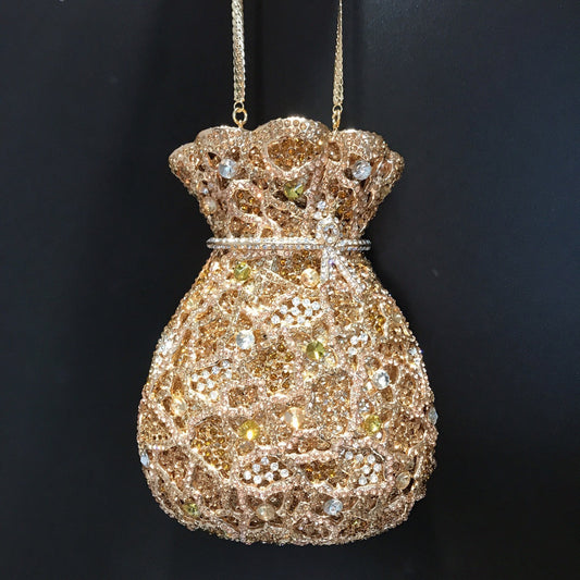 Vase Diamond Handmade Spot Drill Metal Bags