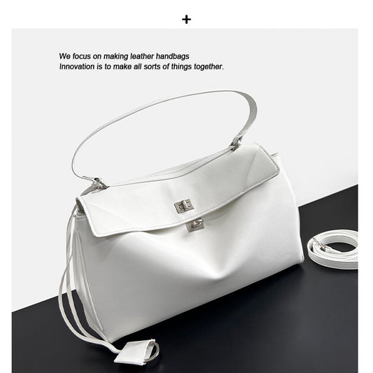 Women's Elegant Fashion Twist Cow Leather Chain Shoulder Bags