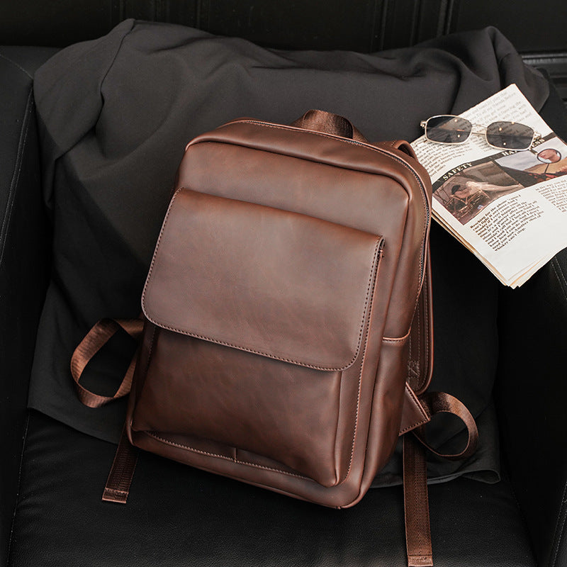Men's Retro Computer Korean Fashion Trendy Backpacks