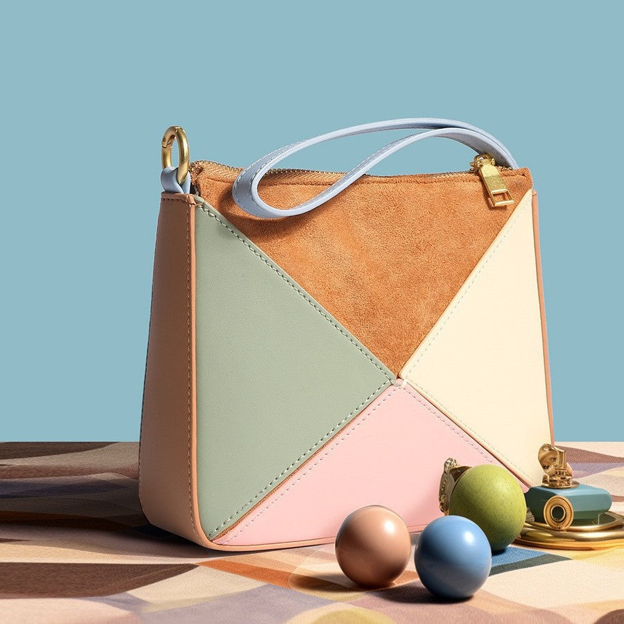 Design Turkish Style Folding Triangle Hand Shoulder Bags