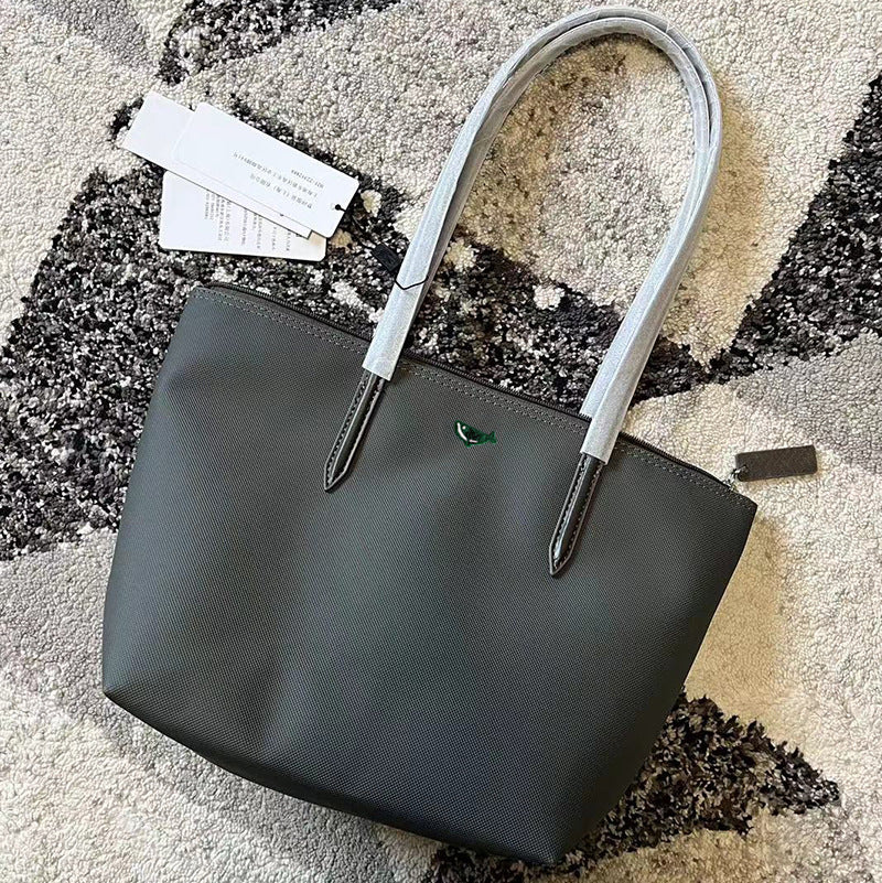 French Fashion Crocodile Shopping Portable Dumpling Shoulder Bags