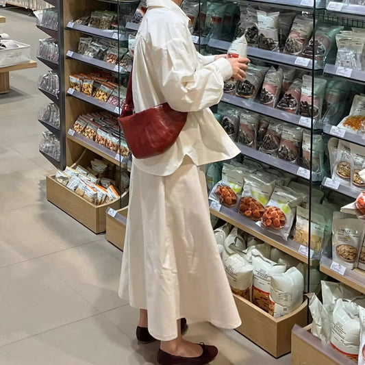 Lazy Can Be Praised Croissant Linen Crossbody Bags