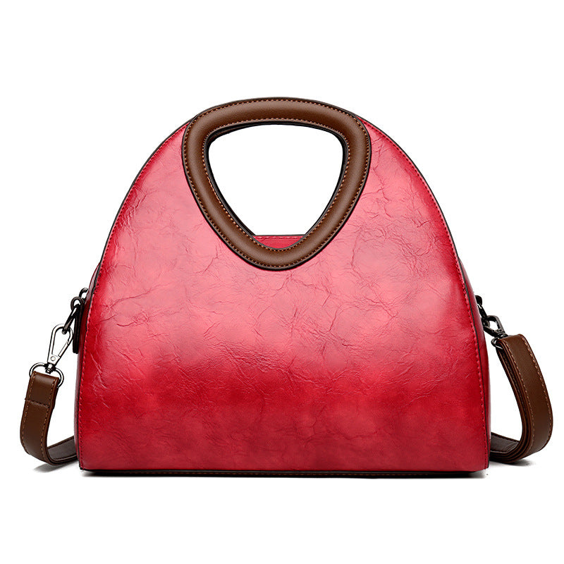Women's Durable Retro Fashion Large Capacity Handbags