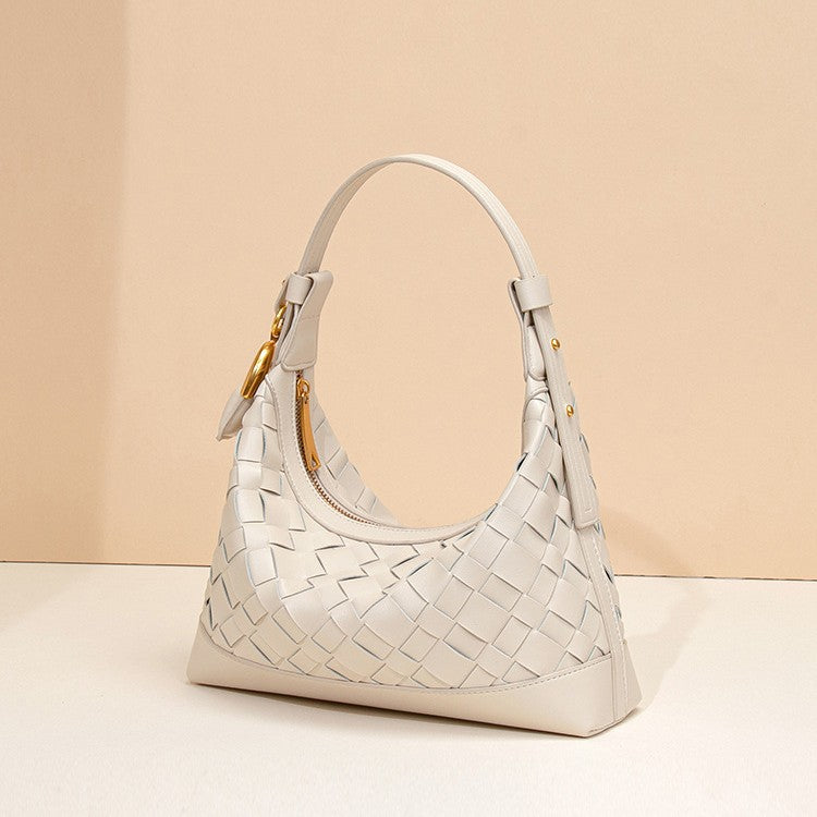 Women's High-grade Light Luxury Woven One Handbags