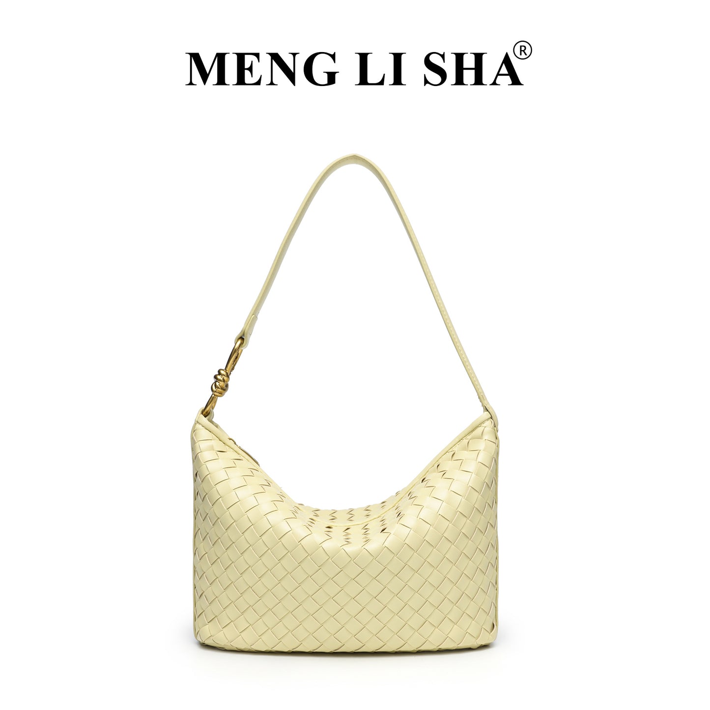 Women's Niche High-grade Hand-woven Lunch Box Fashion Shoulder Bags