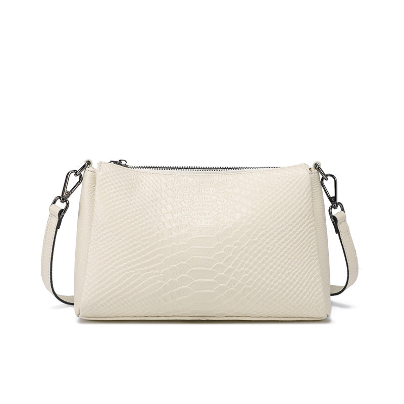 Women's Genuine Leather First Layer Cowhide Mother Crossbody Bags