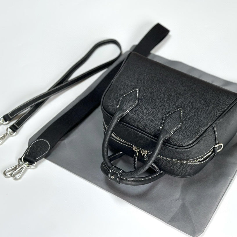 Niche Design First Layer Cowhide Portable Crossbody Bags