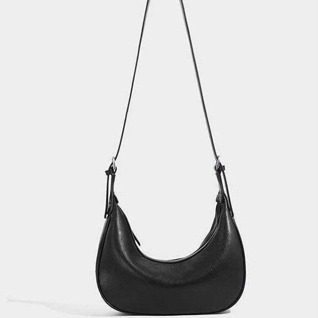 Classy New Women's Tanned Crescent Minimalist Crossbody Bags