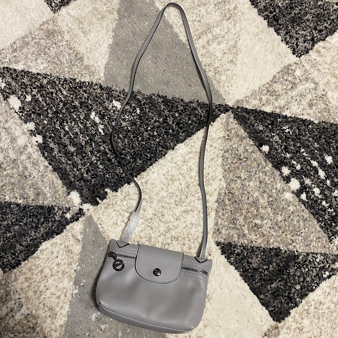 Women's Dragon Inlaid Soft Surface Lunch Box Single Crossbody Bags