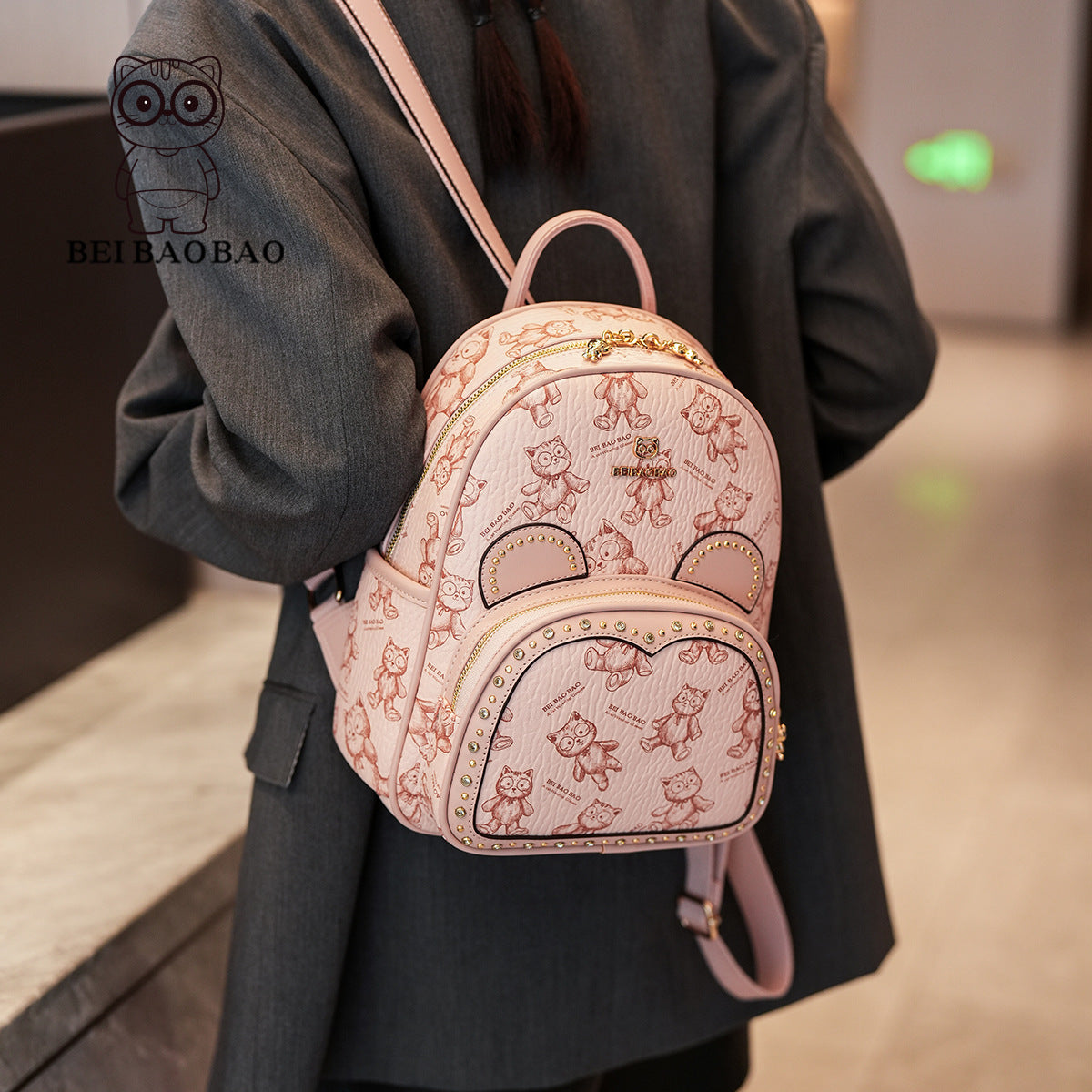 Street Fashion Large Capacity Leisure Lightweight Backpacks