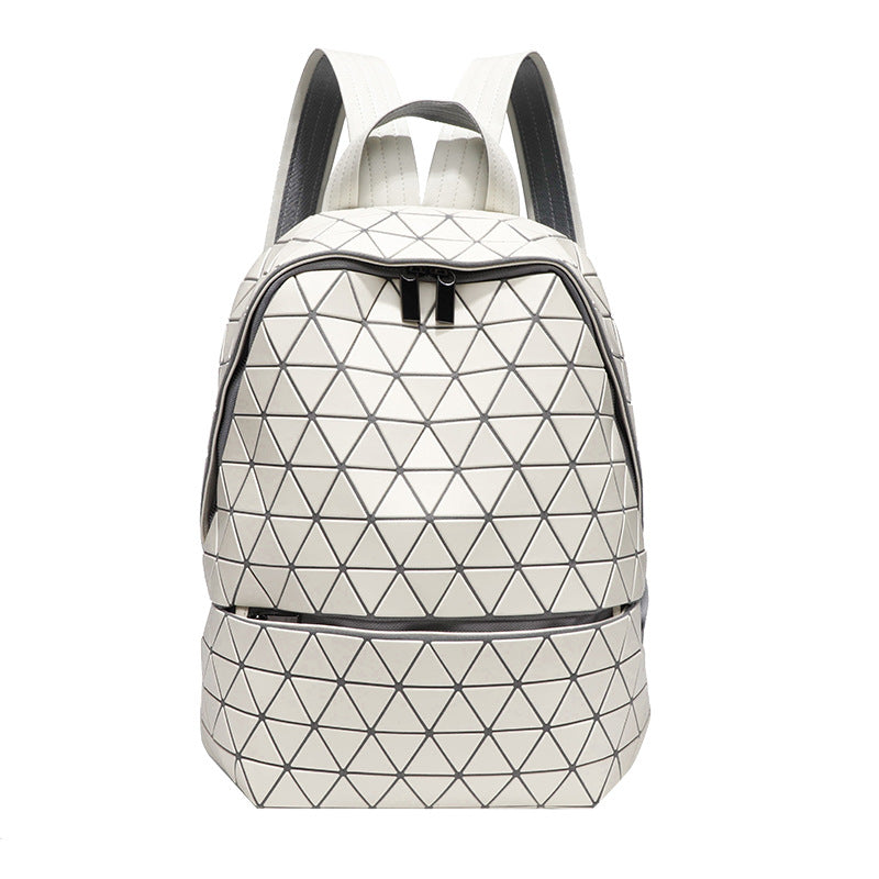 Autumn Design Geometric Rhombus Simple Large Backpacks