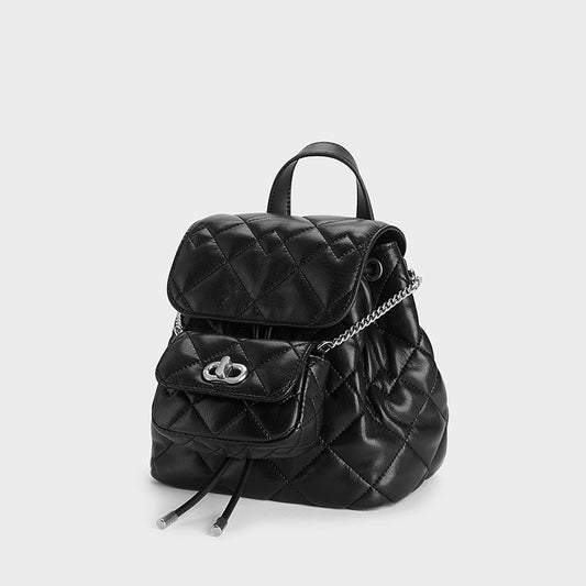 Women's Style Rhombus Spring Design High Sense Backpacks