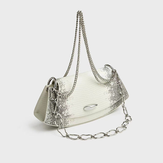 Women's Summer Genuine Leather Light Luxury High Crossbody Bags