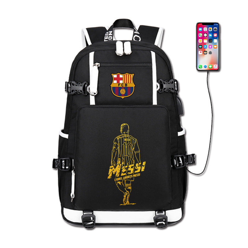 Popular Massey Football Large Capacity Computer Backpacks