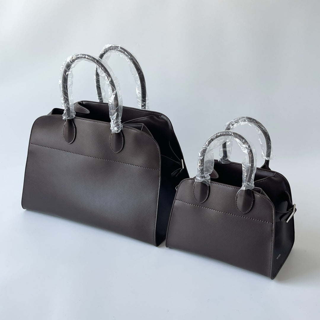 Cowhide Inch Large Capacity Totes Minimalist Crossbody Bags