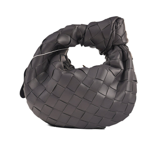 Women's Spring Commuter Portable Cloud Hand-woven Underarm Armpit Bags