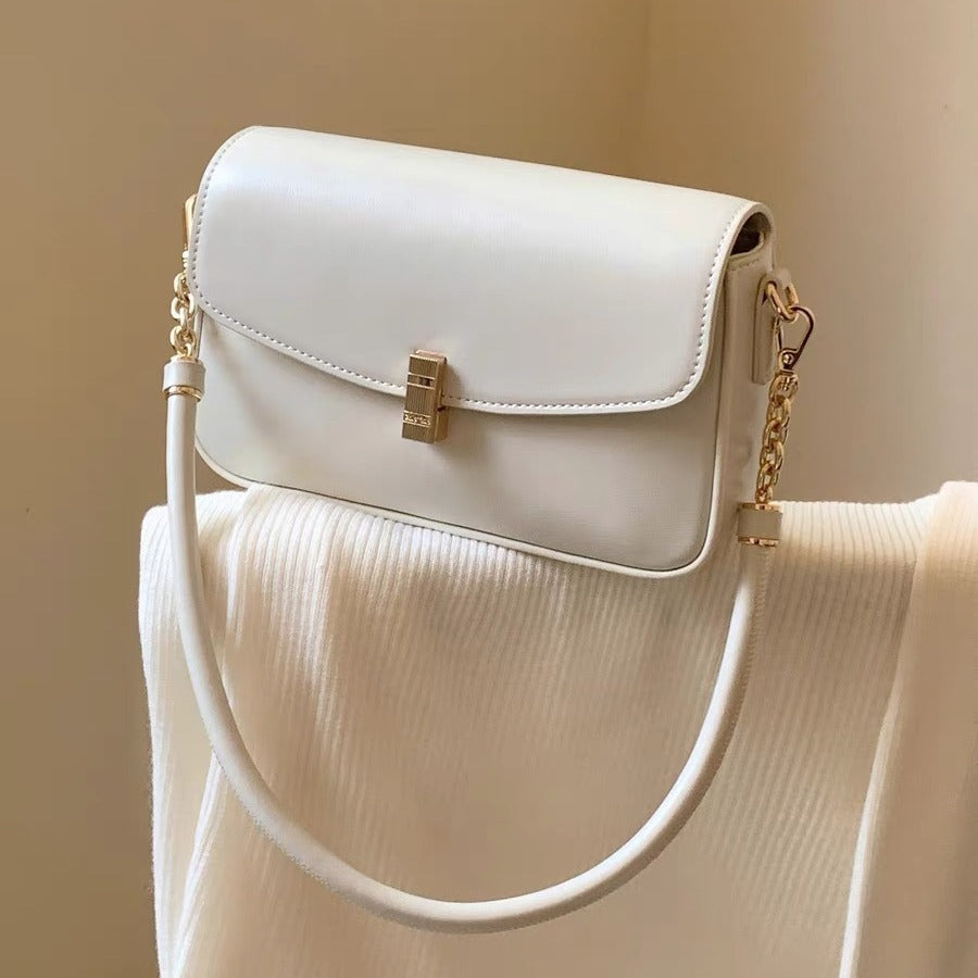 Women's South Style Rose Moonlight Underarm Red Crossbody Bags
