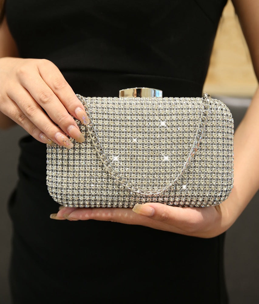 Luxury Rhinestone Diamond Banquet Nightclub Party Evening Bags